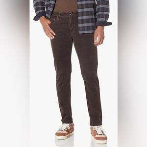 AG slim straight corduroy pants